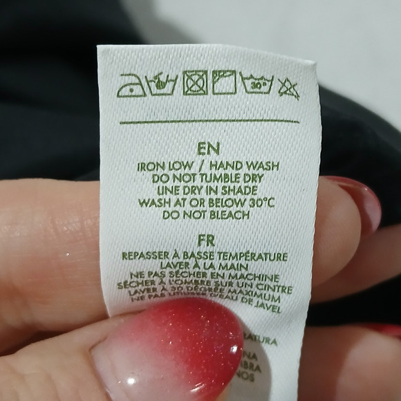 LILYSILK Silk Dress Womens Medium Silver Metallic Wrap Layered Skirt NWT - Picture 7 of 11